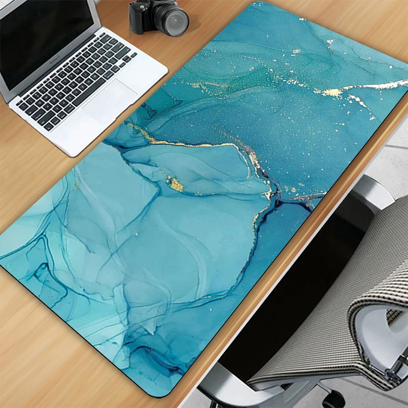 

Marble Gaming Mouse Pad Gamer Pc Table Computer Mat Extended Desk Large Cute Keyboard Big Mousepepad 400x900mm Led Manga Mats