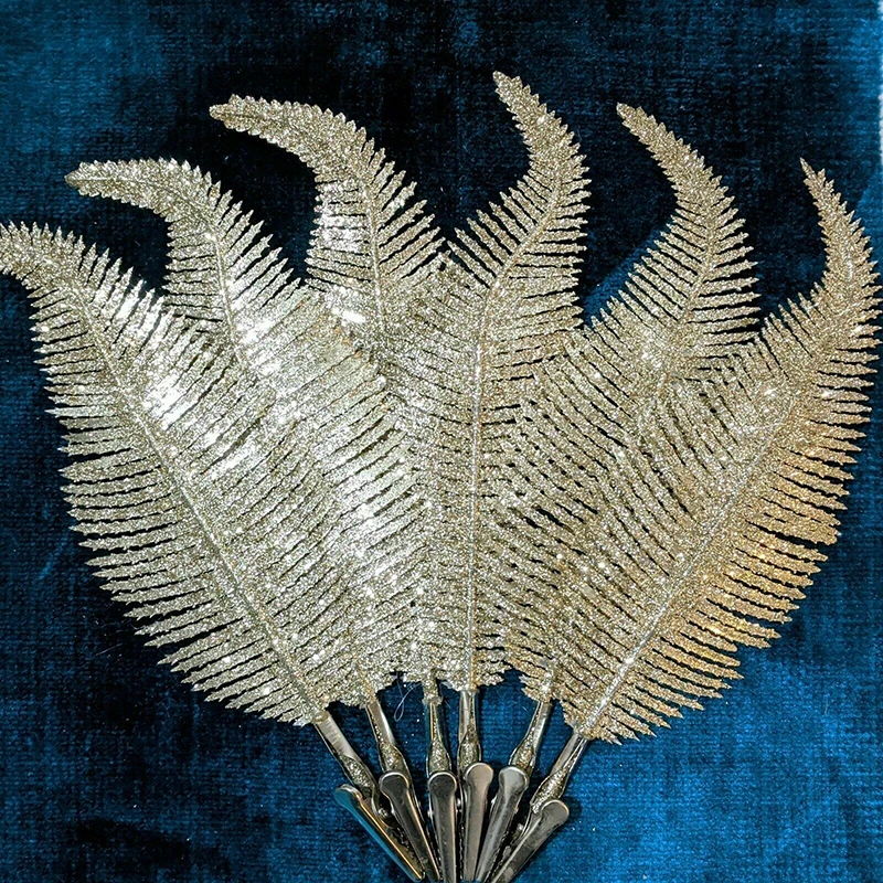 Искусственные искусственные листья для дома свадьбы Рождественского украшения