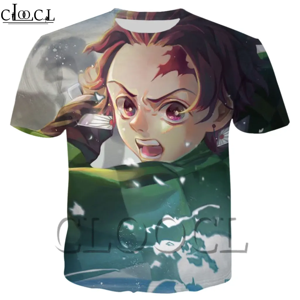 

HX аниме киметсу No Yaiba Kamado Tanjirou 3D Принт мужчины женщины футболка унисекс короткий рукав Харадзюку Топы Пуловер Прямая поставка