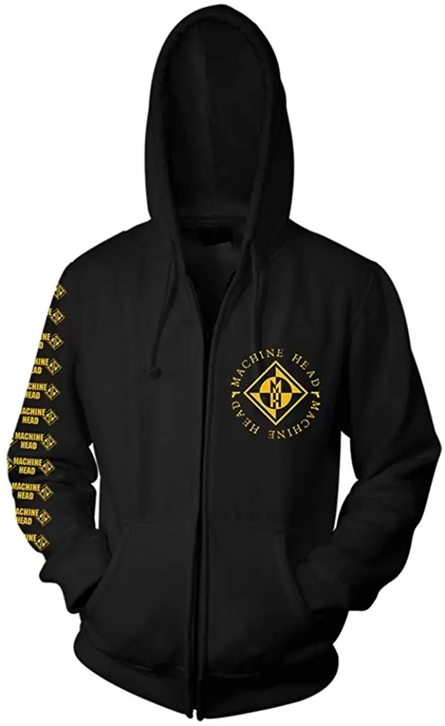 TSDFC бриллианты (черный) на молнии с капюшоном |