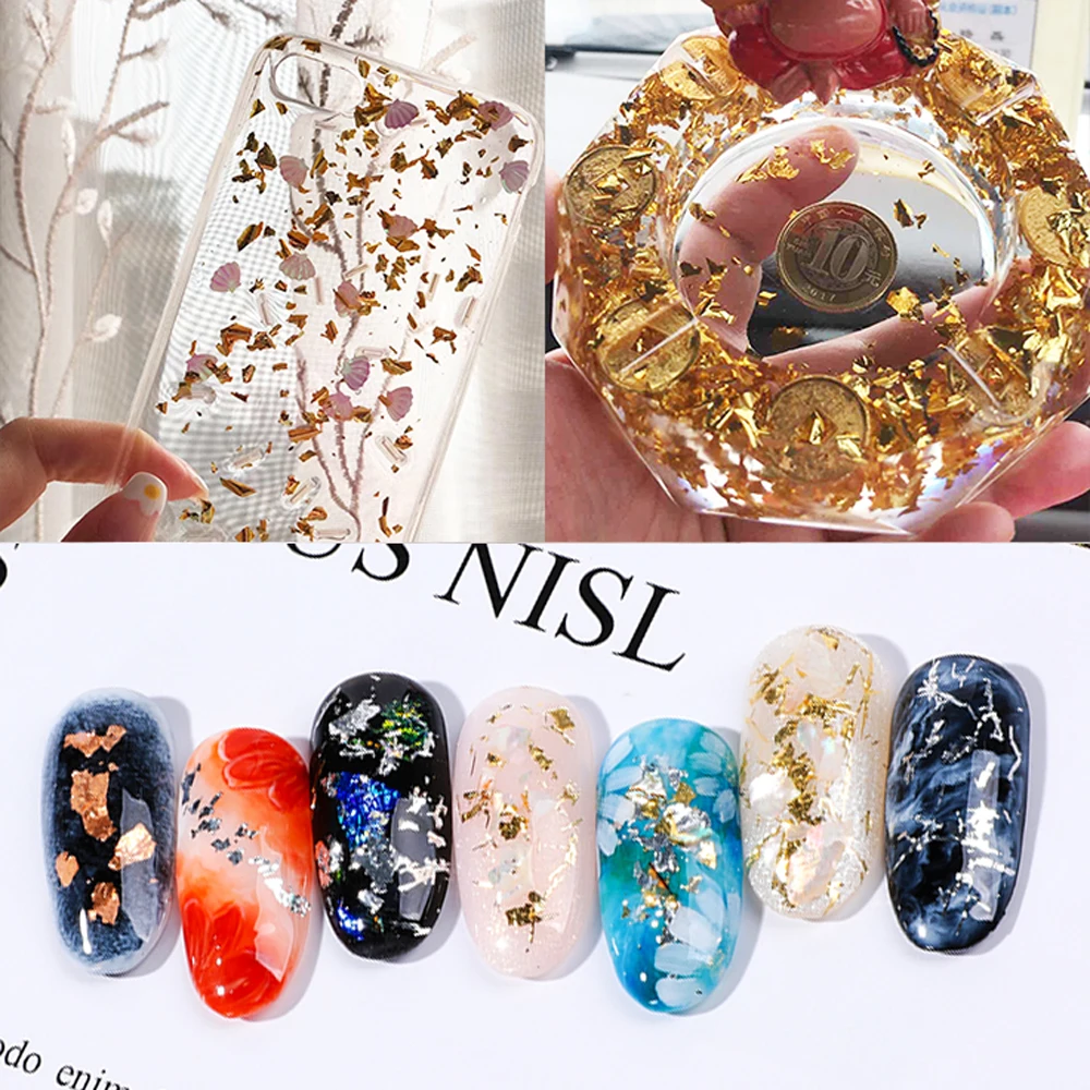 Листы золотистой фольги 14 х14 см 25 шт. | Дом и сад