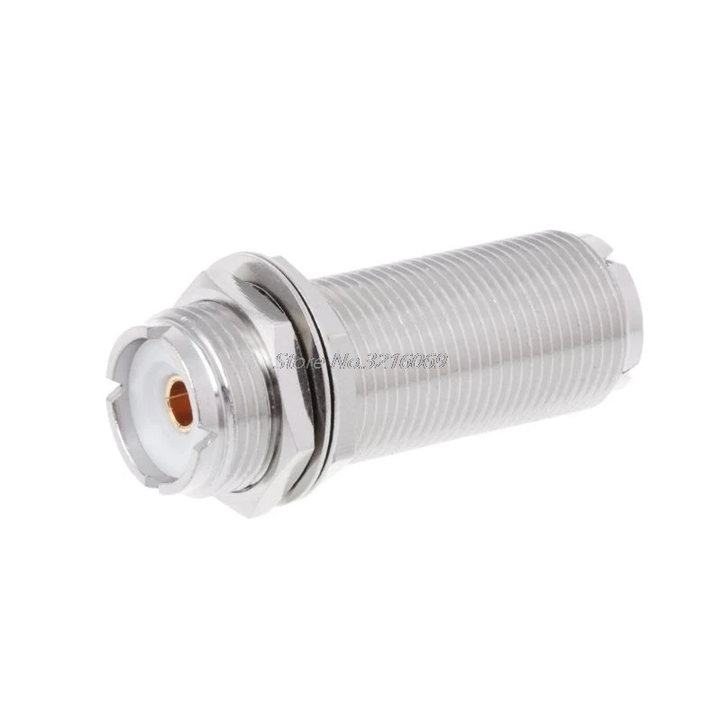 UHF SO239 гнездо-гнездо гайка переборка адаптер для монтажа на панель коннектор