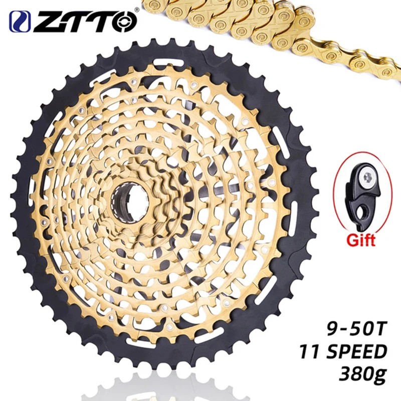 

Велосипедная кассета ZTTOMTB 9-50T, 11 скоростей, горный велосипед, 11 s MTB 9T XD хаб, цельностальная 11 скоростная звездочка, маховик, запчасти для велос...