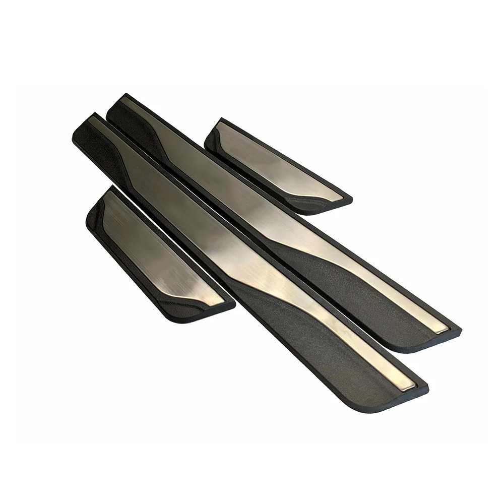 Накладка на порог из нержавеющей стали для Ford Escape 2014 2015 2016 2019|Лепнина интерьера| |