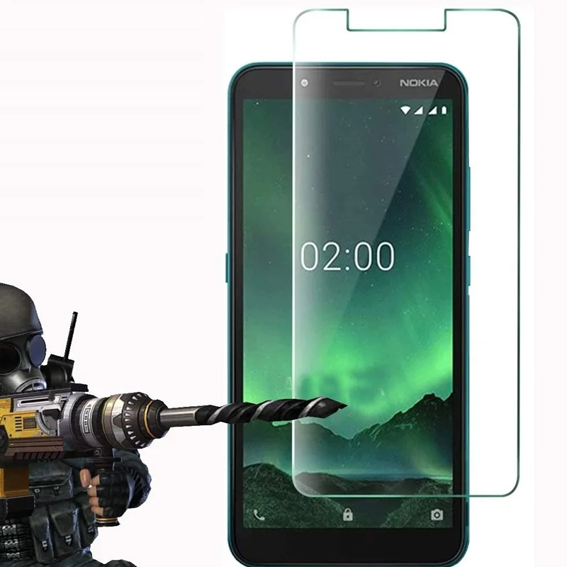 Для Nokia C2 5 7 "закаленное стекло Защитная пленка для 2020 | Мобильные телефоны и