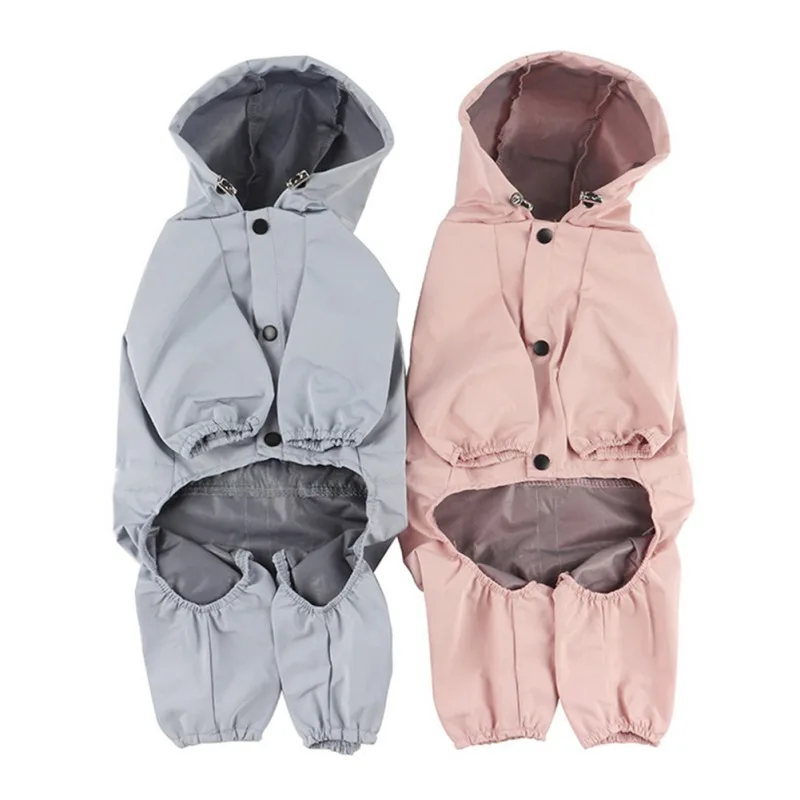 

Waterproof And Breathable Reflective Pet Raincoat Summer Outdoor Puppy Pet Rain Coat Clothes For Small Medium Dog Dog Supplies