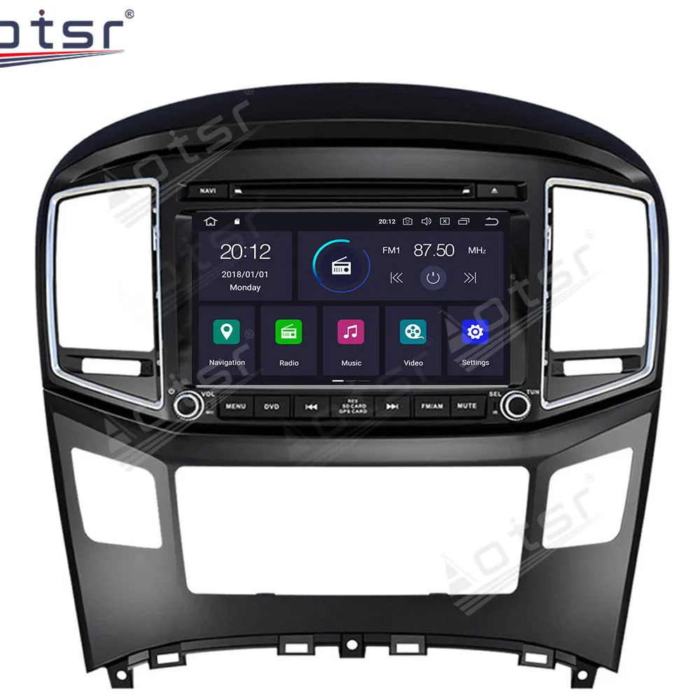 2 din IPS экран Android 10 0 автомобильный мультимедийный плеер для Hyundai H1 Grand Royale I800 Видео