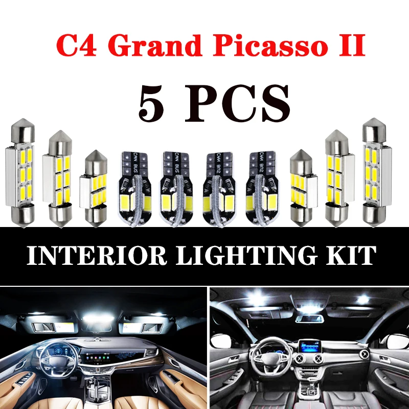 Идеальная лампочка для интерьера купольная карта освещения Комплект Citroen