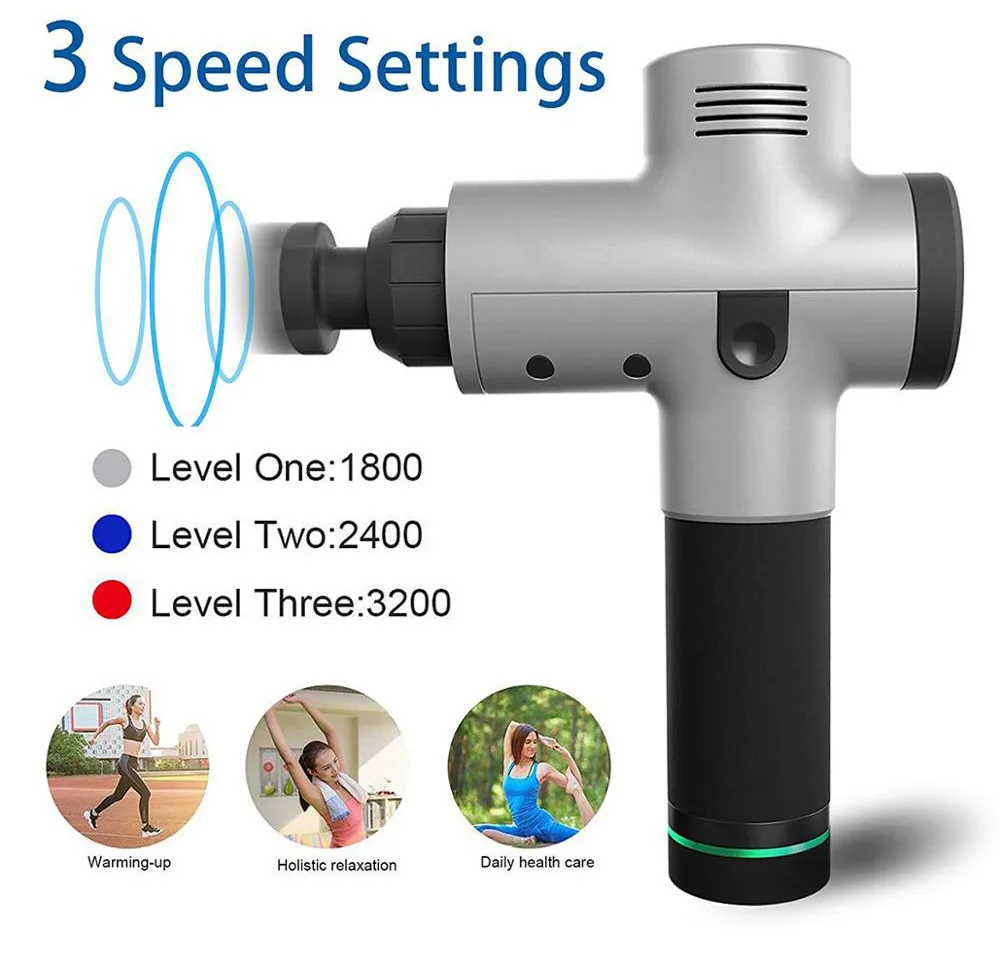 Массаж мышц расслабляющий пистолет Спортивная терапия массажер Расслабление