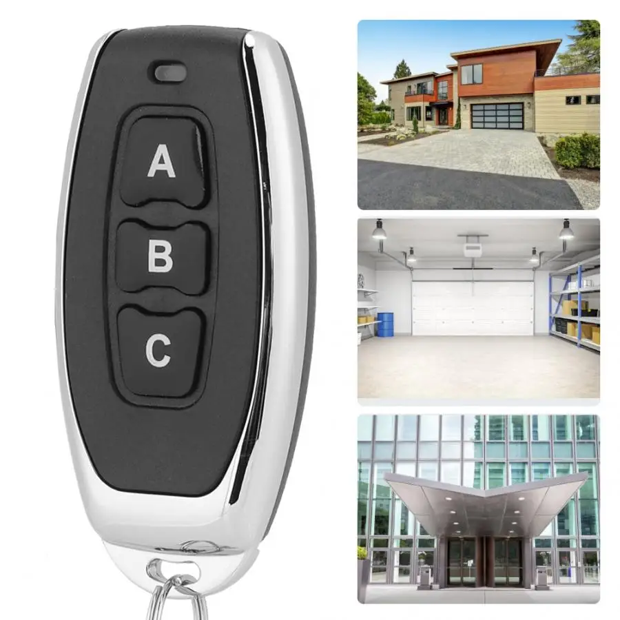 Пульт дистанционного управления для двери беспроводной универсальный 3 ключа