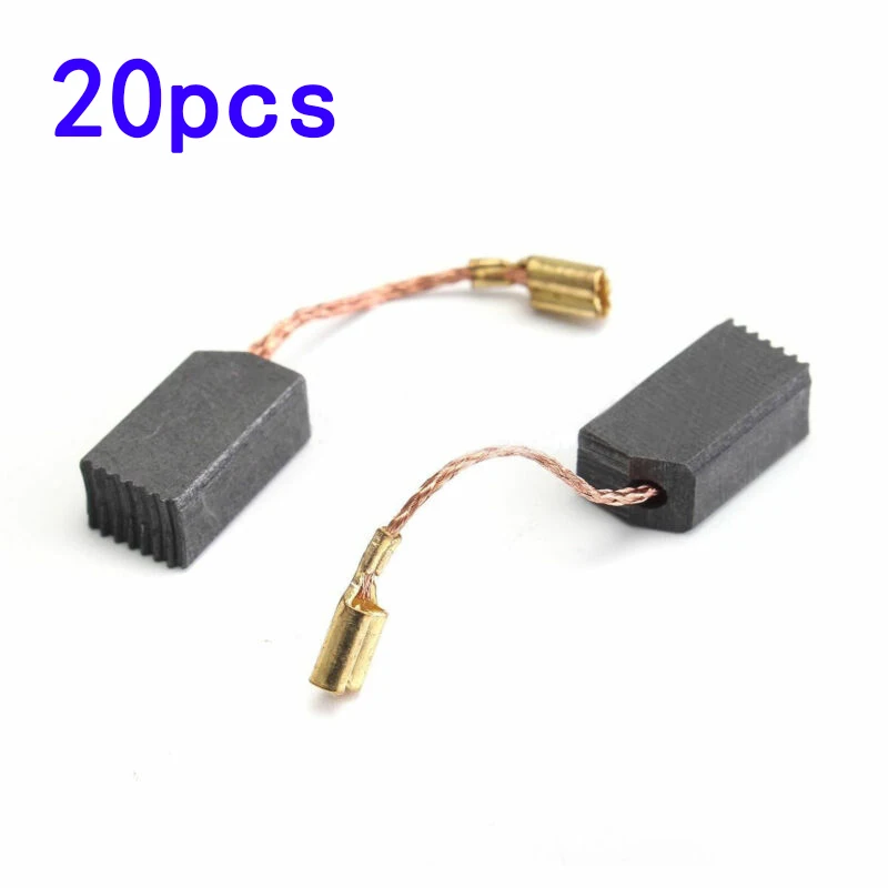 

20Pcs/set 6*8*14mm Motor Carbon Brushes Tight Copper Wire for Electric Hammer/Drill Angle Grindern Replacement Rotary Tool Parts