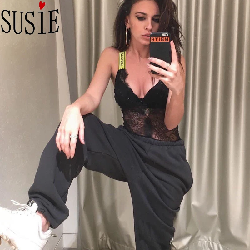 Женские брюки Осенние хлопковые спортивные штаны для бега модная уличная одежда