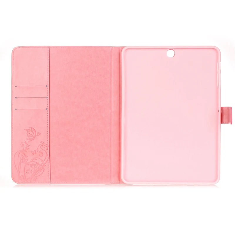 Чехол для Samsung Galaxy Tab S2 9 7 мягкий чехол из искусственной кожи + силикона с