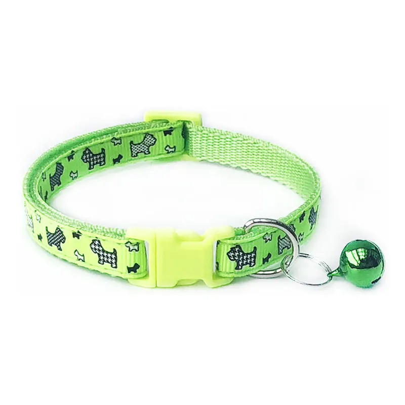 

Personalized Dog Collar Print Cartoon dog Product Plaid Unisex Dog Collar Pet Supply Cat Dog Adjustable Custom Dog Collar