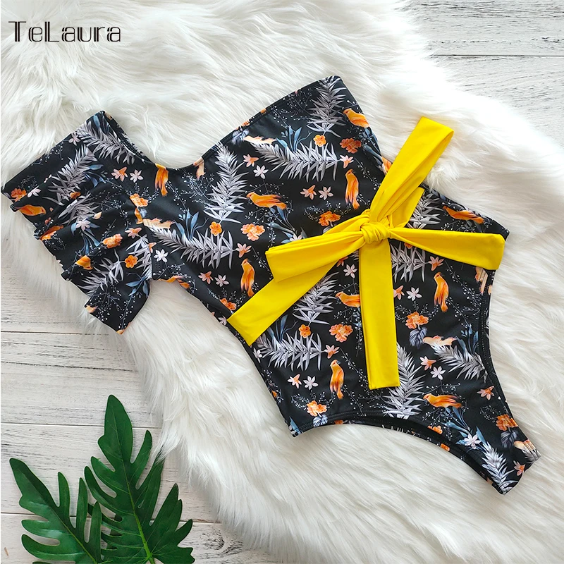 2020 сексуальный цельный купальный костюм женская одежда для плавания Монокини