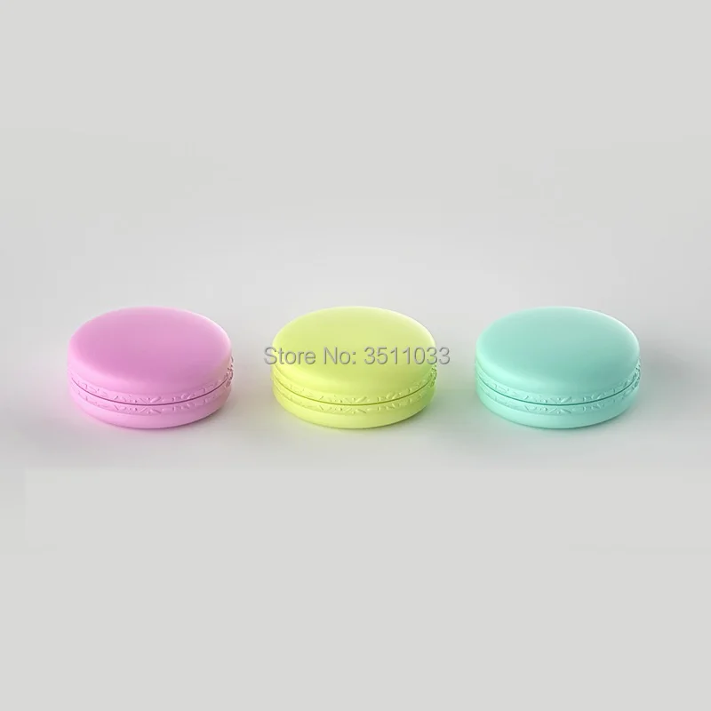 5g Candy Color Macaron Jar Cute Pink Empty Cosmetic Containers Green Lipstick lip Balm Vial Box Yellow DIY Subpackage Cream | Красота и