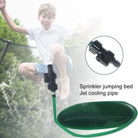 15m trampoline waterpark sprinkler summer outdoor sprinkler hose water toys game pvc spray pipe jumping bed spray cooling pipe
