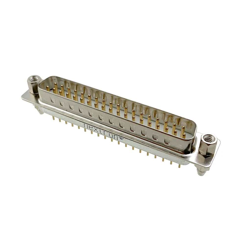 DP 37P с фланцем REVETS RS232 гнездом 37PIN PCB коннектор D SUB Серия Мужской Разъем