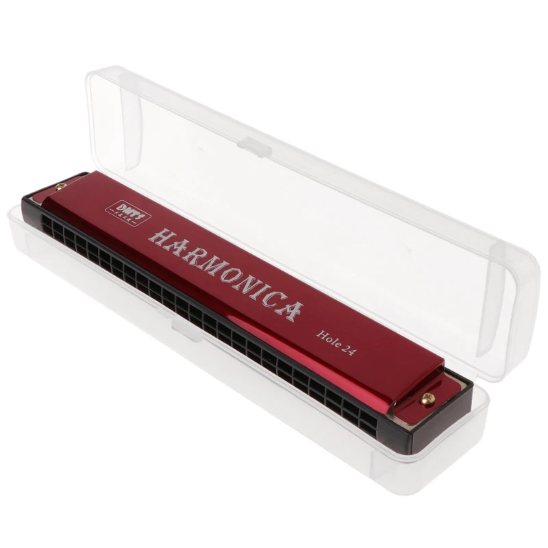 

Y1UC Professional 24 Hole Harmonica Mouth Metal Organ for Beginners