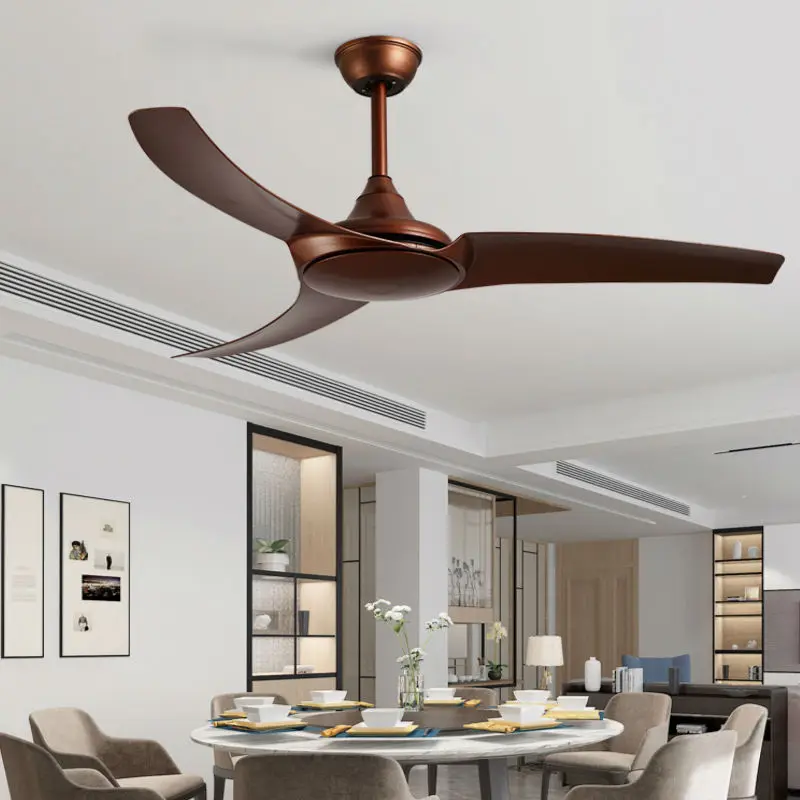 

48" Ceilings Fans without Light Remote Control Included Fine Copper Motor 3 Speed Adjusted Timing Function