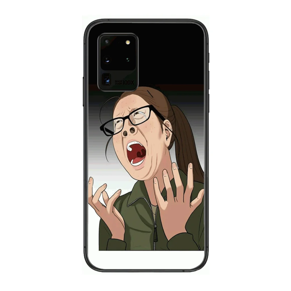 

HD Matte Shockproof Phone cover hull For SamSung Galaxy S 6 7 8 9 10 20 Plus Edge E 5G Lite Ultra black soft bumper