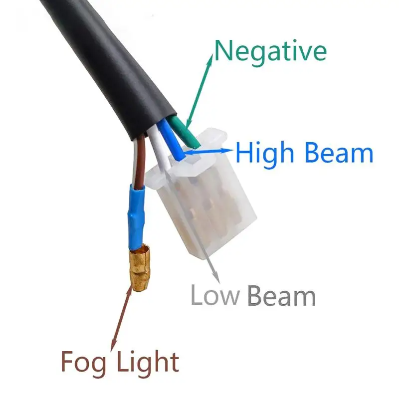 Металлическая передняя фара для мотоцикла 6 5 дюйма галогенсветильник желтый