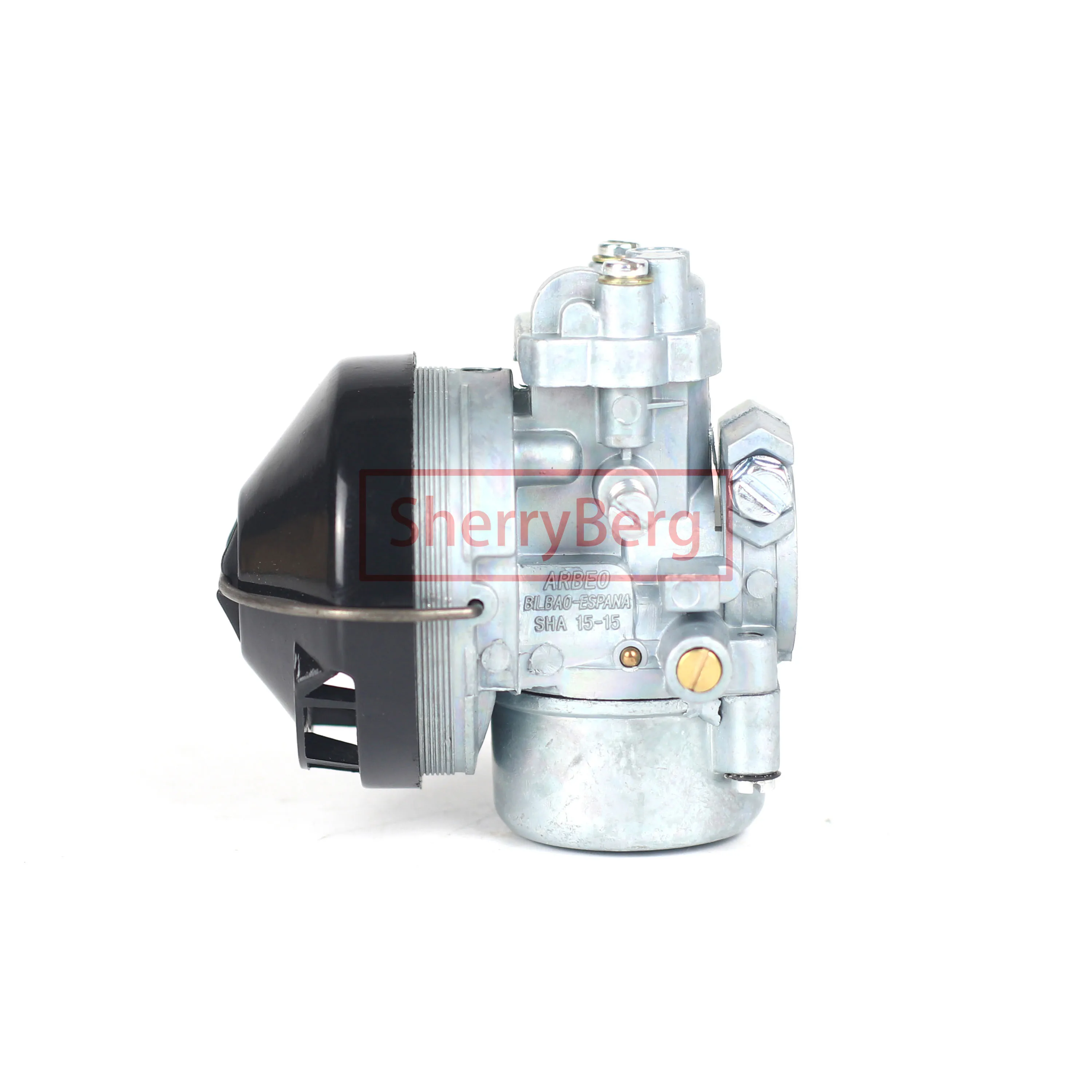 Карбюратор SHERRYBERG carb мопед/Карманный карбюратор SHA15mm Цинковый корпус tomos puch minarelli