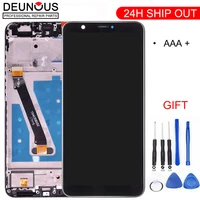 new for huawei p smart lcd touch screen with frame for huawei p smart display replacement for huawei p smart lcd fig lx1 lx3