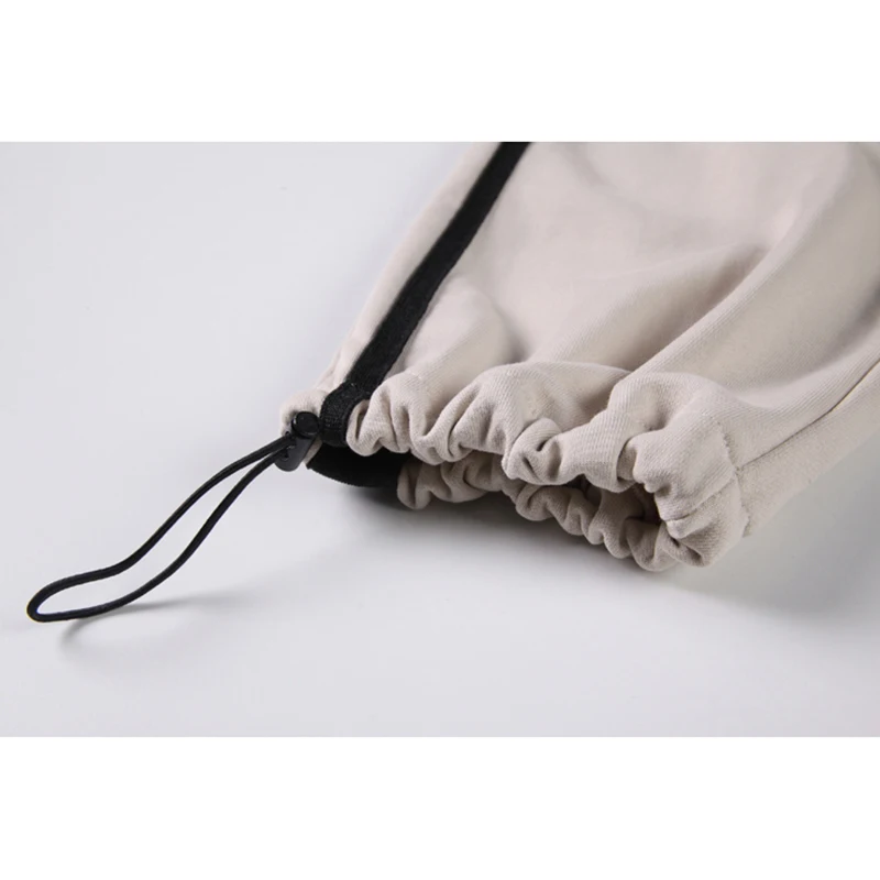 

Harem Sport Pants Women Hem Drawstring Spring 2021 High Waist Elastic Long Trousers Female Pocket Streetwear Casual Stylish Pant