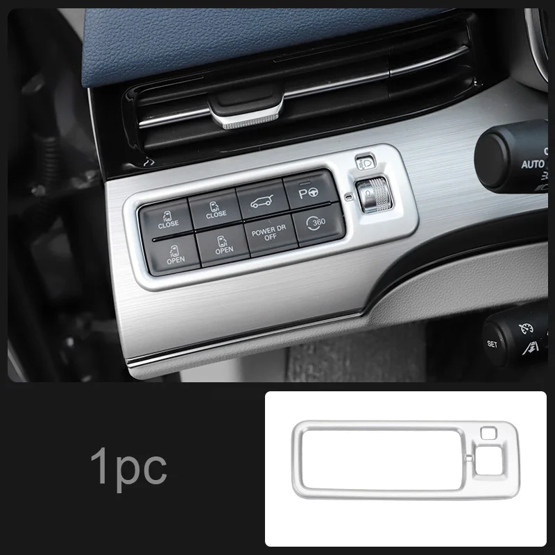 

silver items for MG imax8 2021 Interior Central gear Air outlet Window lifter Switch panel Decorative frame