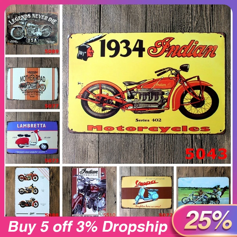 Новинка подвесной металлический постер в европейском и американском стиле