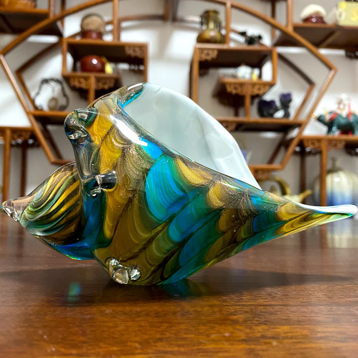 Рождественский подарок ручная выдувная Гальса ракушка статуэтки скульптура