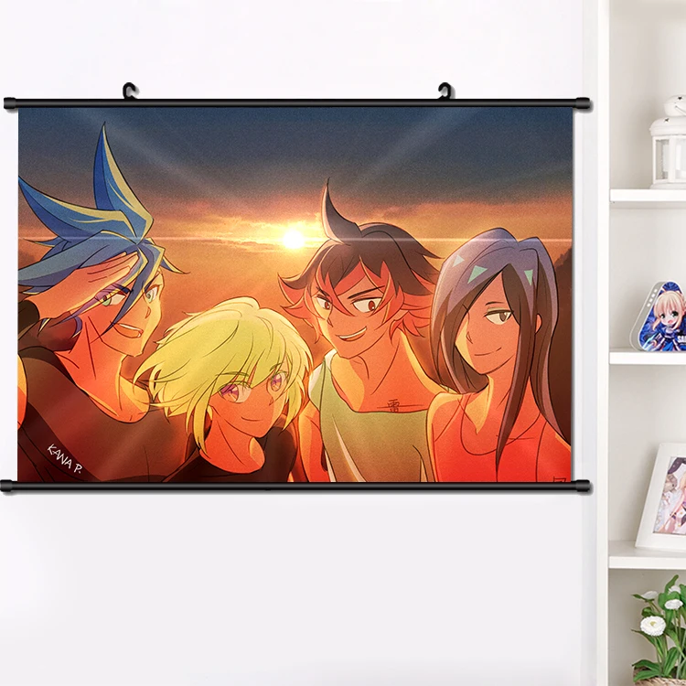 

Anime PROMARE Vinny Wall Scroll Poster Wall Hanging Mural Home Decor Collection Art Print picture Poster 40x60cm dropshipping