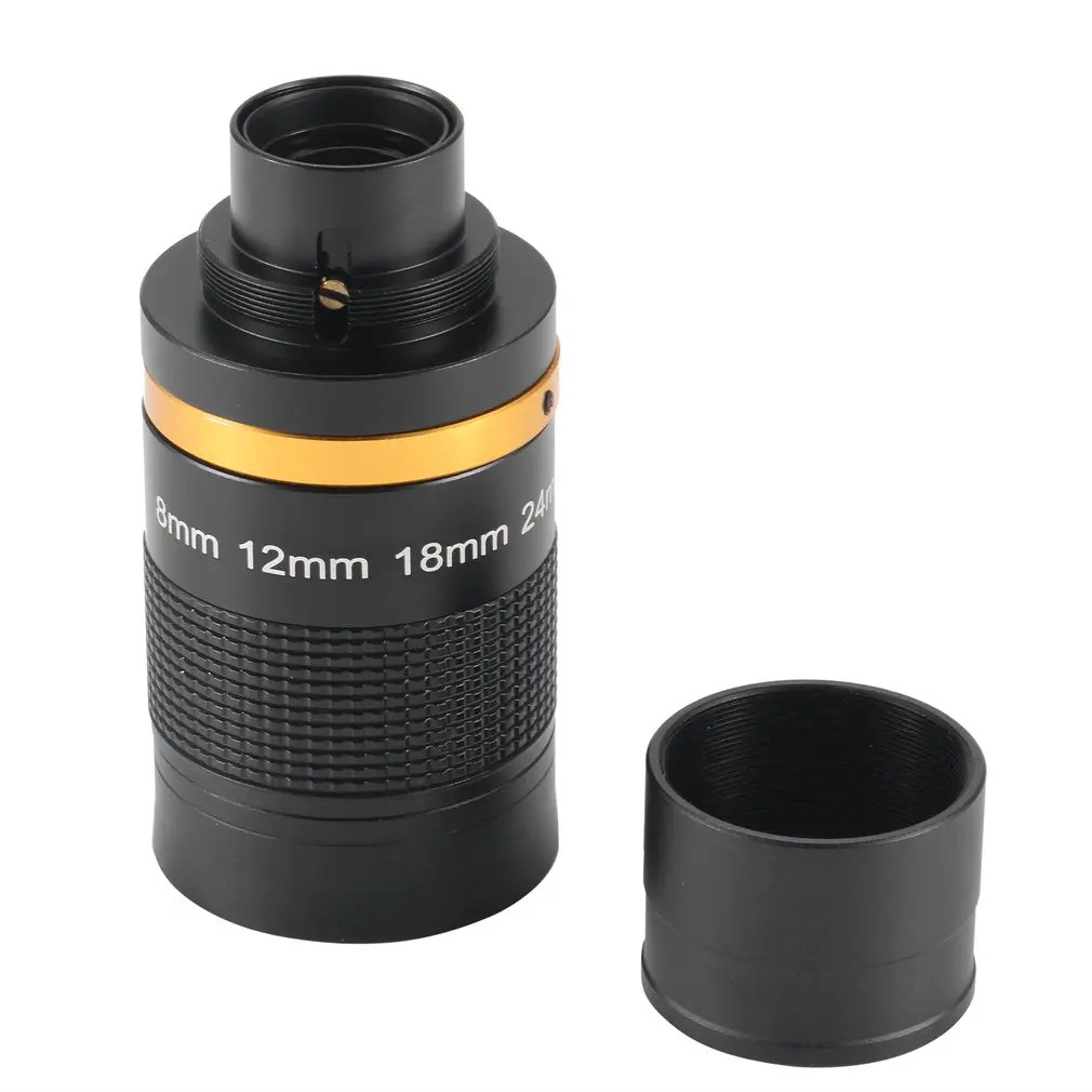 Telescope Accessories 8-24mm Zoom Eyepiece Full Metal Continuous Broadband Green Film with Optical Glass Lens Manual | Электроника