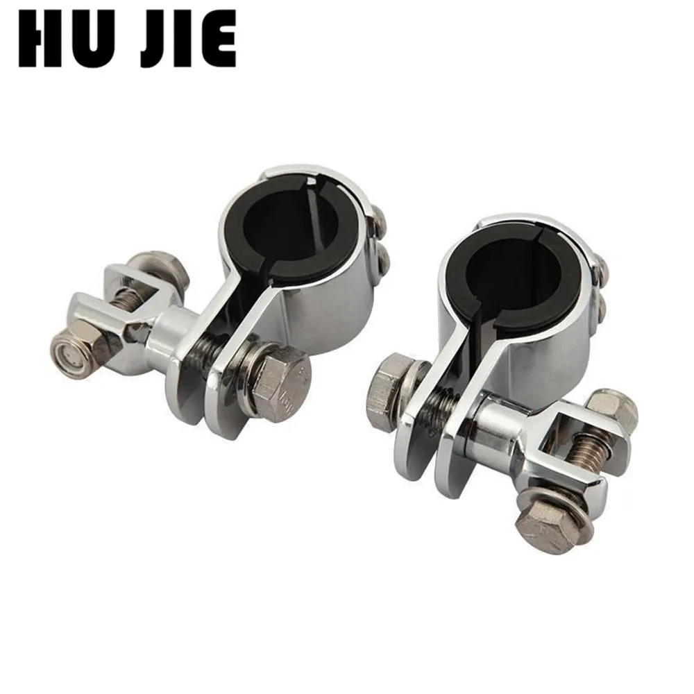 32 мм хромированные колышки для ножек мотоцикла подножки защита двигателя Honda Yamaha