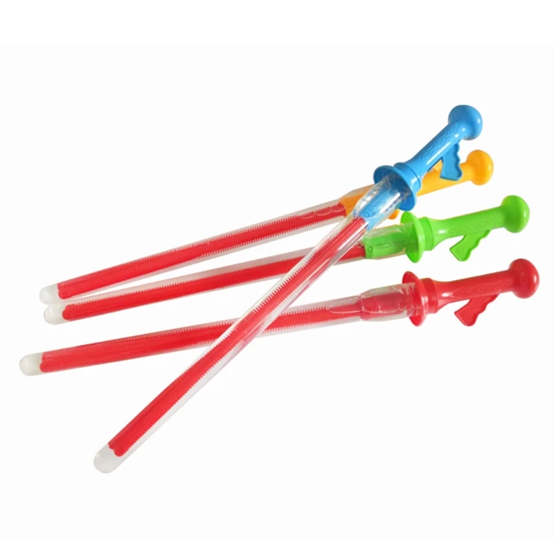 

Large Bubble Western Sword Shape Bubble Sticks Kids Soap Bubble Toy Outdoor Toy 57BF