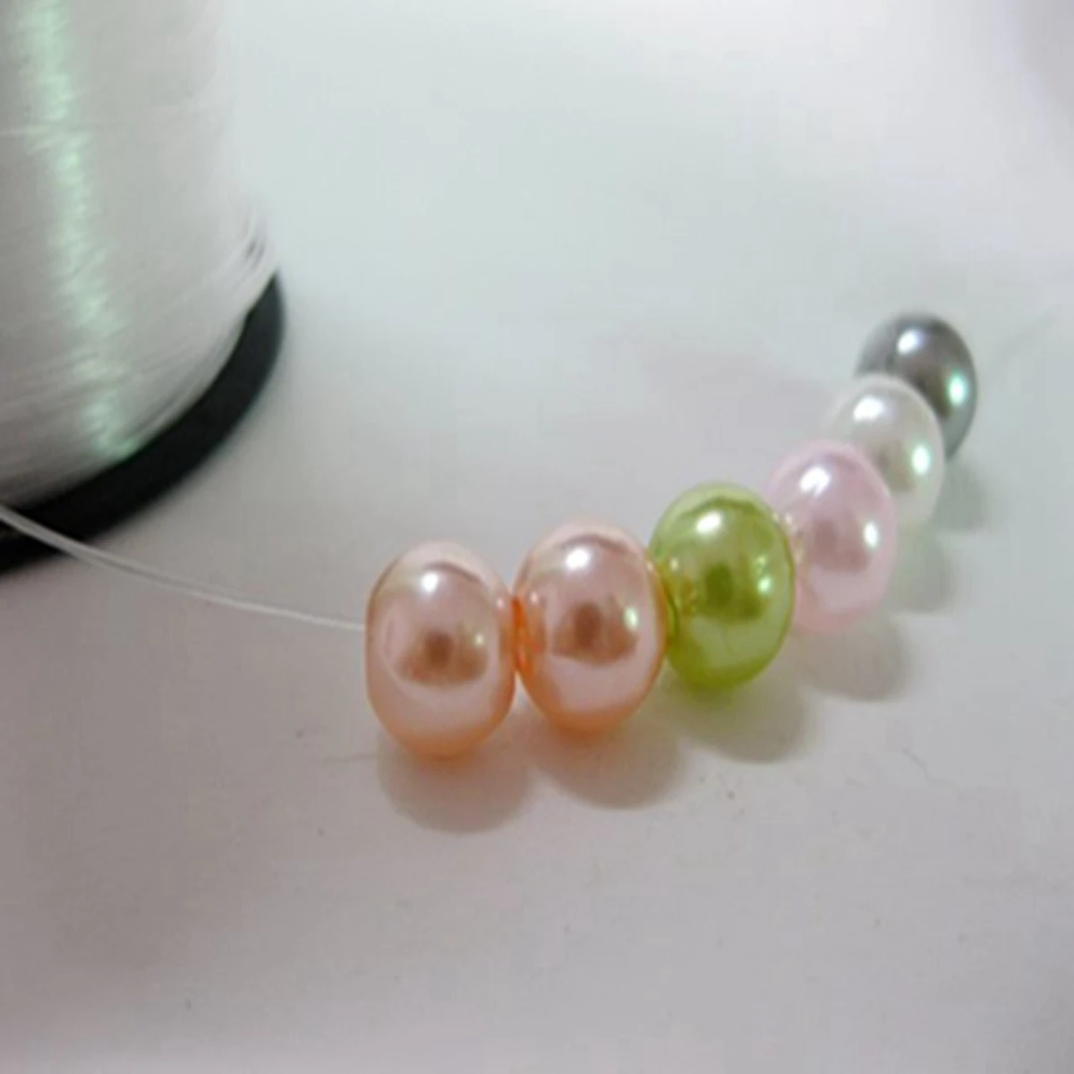 2 рулона 80 м рыболовная проволока нейлоновый шнур для бисероплетения 0 25 мм не