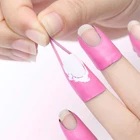 Шт.упак. U-образной формы для наклейки-лак ногтей, инструмент для маникюра, клейкая лента для снятия брызг, инструмент для покрытия пальцев