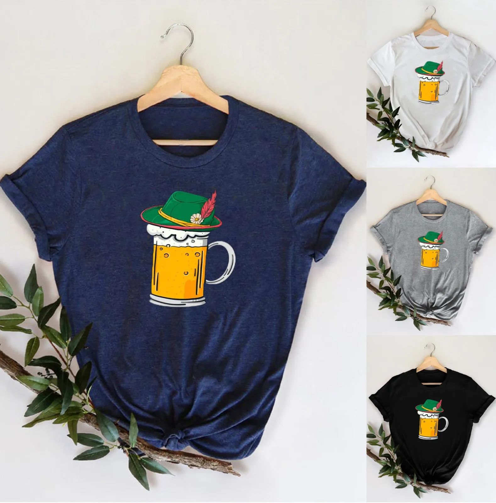 

63 # женская летняя футболка с коротким рукавом с принтом, винтажные топы без рукавов, Повседневная Свободная Женская футболка с круглым выре...