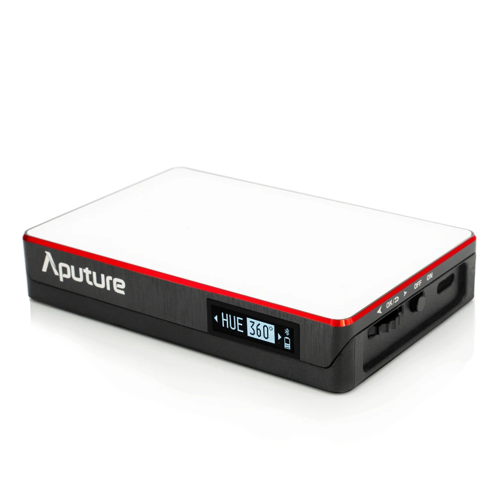 Aputure фонасветильник для фотосъемки портативный светодиодный свет 3200K-6500K RGB HSI/CCT/FX