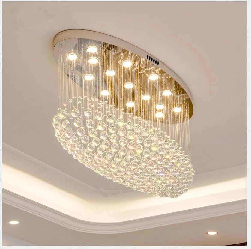 Modern Deco L800*W300*H600(MM) Best Quality And Price For Promotion Fashion K9 Crystal Pendant Fixture | Освещение