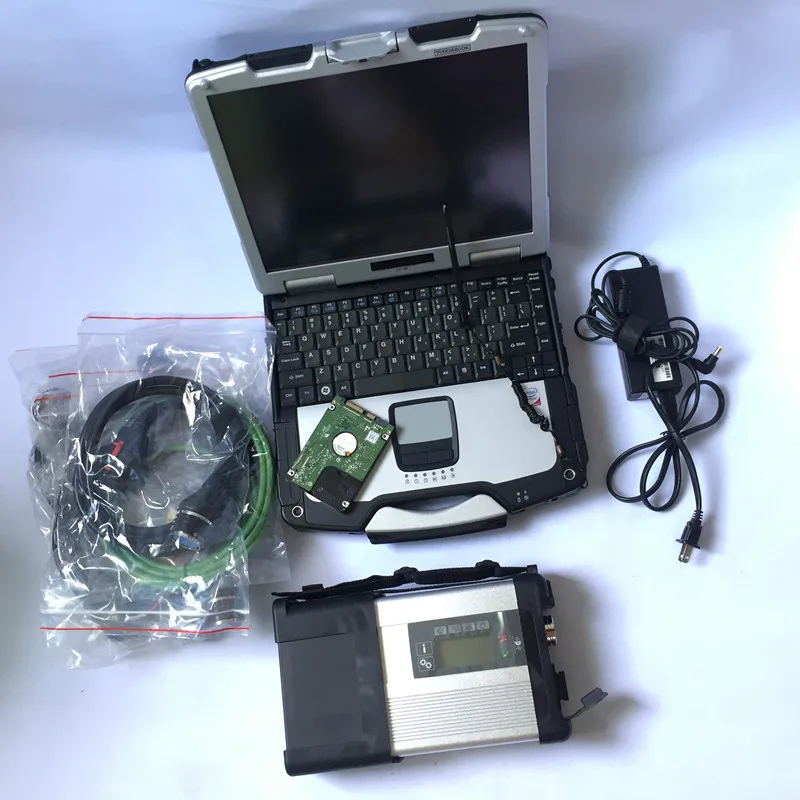 Компактный Диагностический инструмент MB Star C5 с ноутбуком CF30 военный