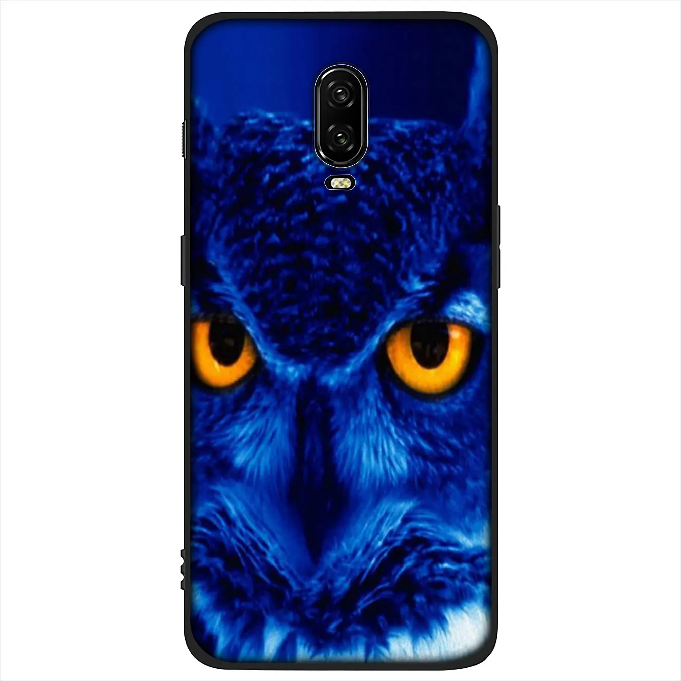 IYICAO милый мягкий Силиконовый ТПУ черный чехол для телефона OnePlus 7T 7 Pro 6T 6 5T 5 One Plus 7Pro