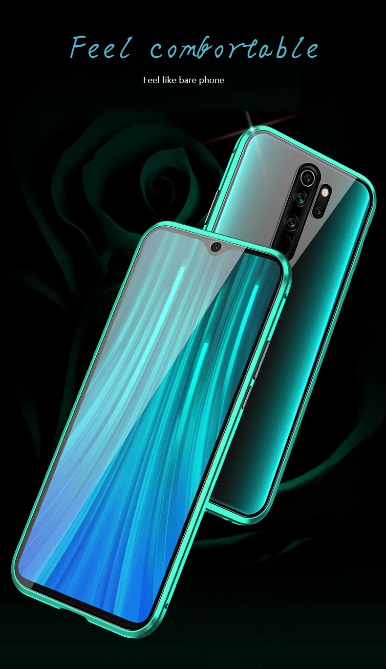 Металлический магнитный чехол для Xiaomi A2 6X8 Explorer 9 9SE 9Pro, двойной чехол из закаленного стекла для Xiaomi CC9 F1 Mix2S Max3 9T 9TPro