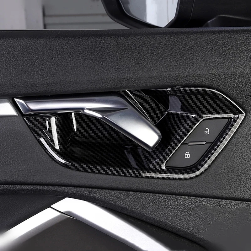 

4 шт., стикеры на внутреннюю дверную ручку для Audi Q3 F3 2019 2020 2021
