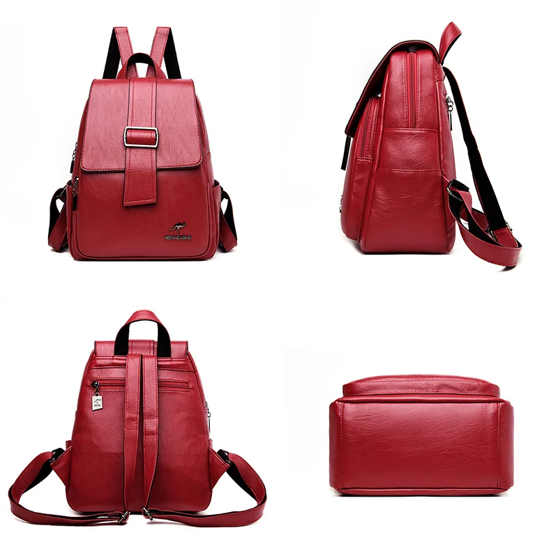 2022 Новый женский рюкзак для школы Sac Femme женские сумки на плечо женщин широкий