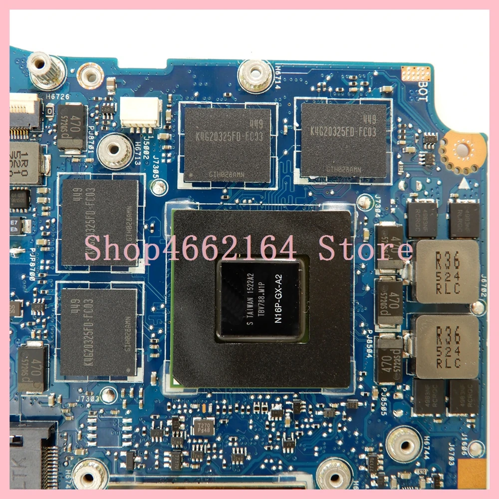 Материнская плата N501JW GTX960M I7-4750HQ CPU 8 Гб RAM для ASUS G501J G501JW UX501J UX50JW FX60J ноутбука 100%