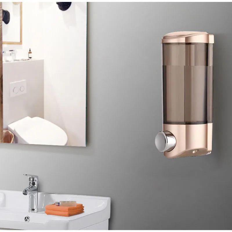 Диспенсер для жидкого мыла 400 мл настенный диспенсер шампуня ручной раковины