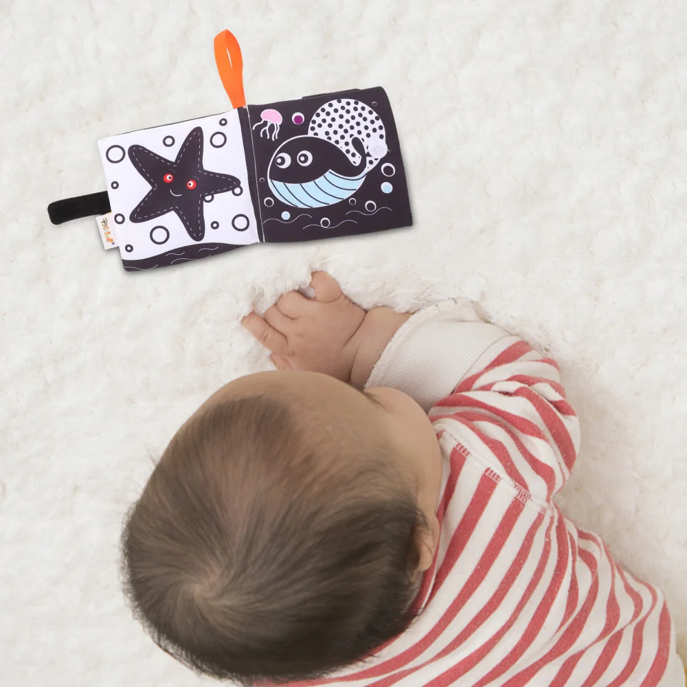 

Funny Early Education Cloth Book Baby First Book Touch and Feel Cloth Book