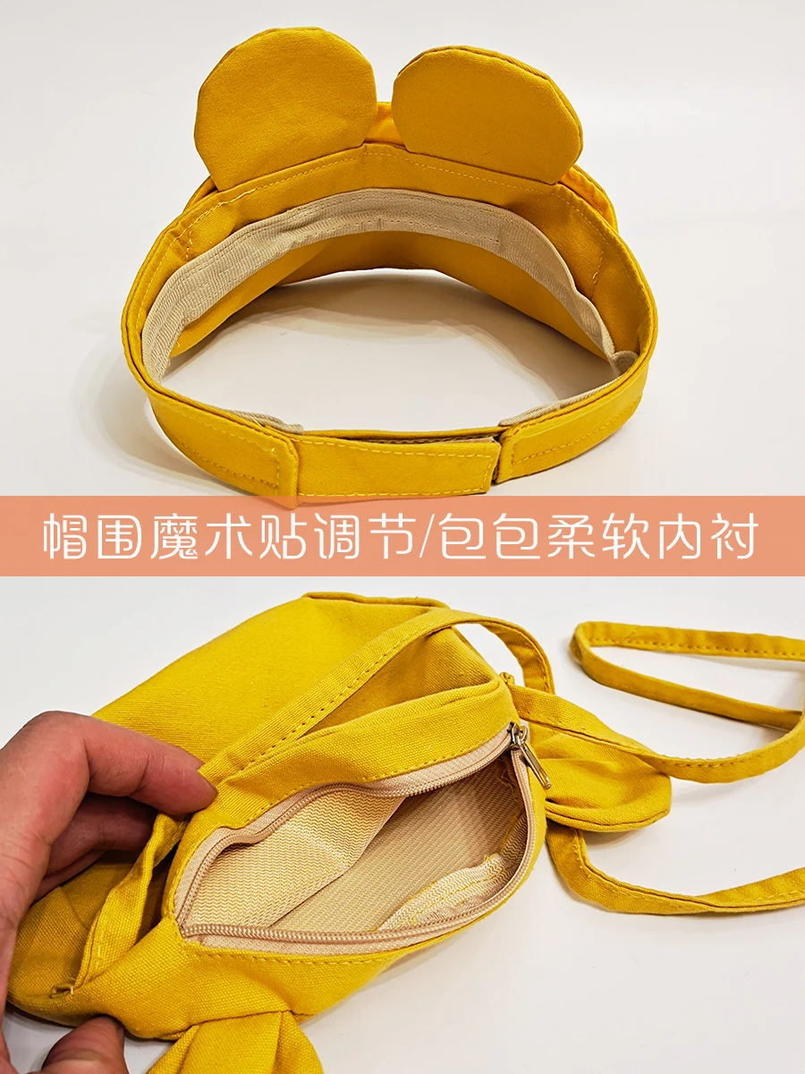 Летний детский топ воздушная Кепка милая Солнцезащитная бейсболка для маленьких